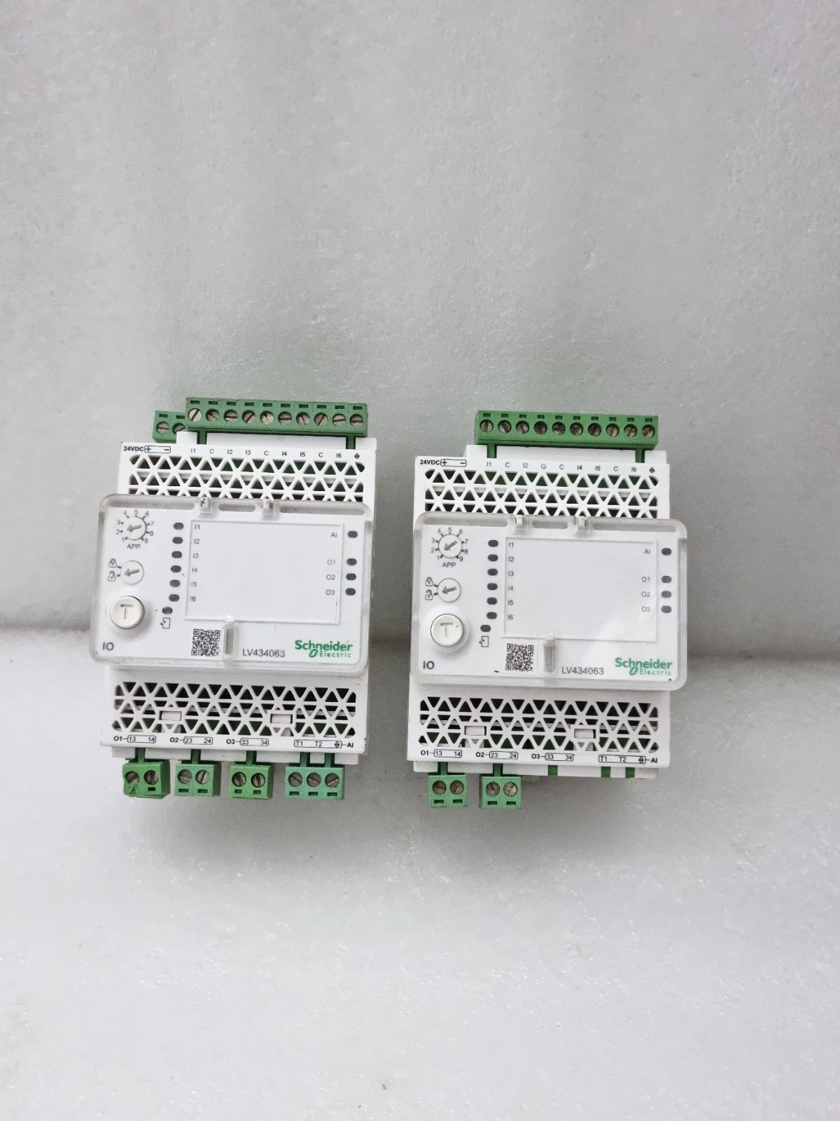 Lot of 2 Pcs Schneider Electric LV434063 Input/Output Interface for LV Breaker